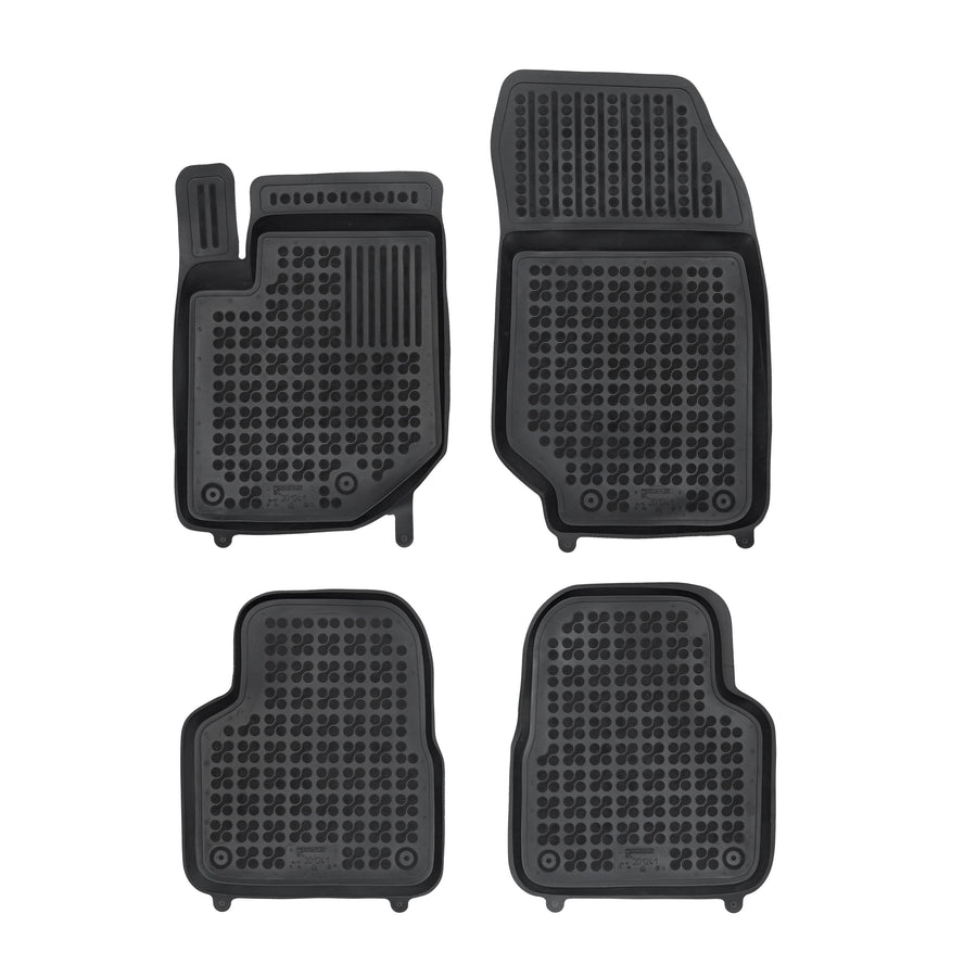 Gummi Fußmatten für Citroen C4X Schwarz
