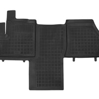 Gummi Fußmatten für Citroen Jumper II / Fiat Ducato II / Peugeot Boxer II Schwarz / Premium