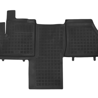 Gummi Fußmatten für Citroen Jumper II / Fiat Ducato II / Peugeot Boxer II Schwarz / Premium