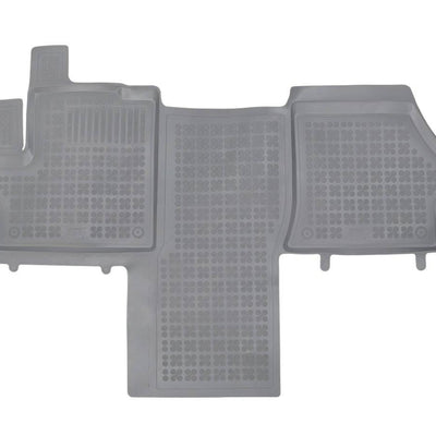 Gummi Fußmatten für Citroen Jumper II / Fiat Ducato II / Peugeot Boxer II Grau / Premium