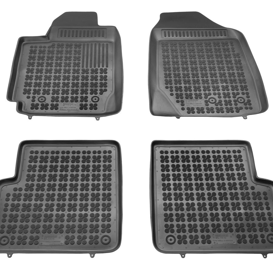 Gummi Fußmatten für Toyota Corolla IX Schwarz