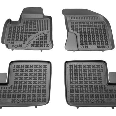 Gummi Fußmatten für Toyota RAV4 II Schwarz