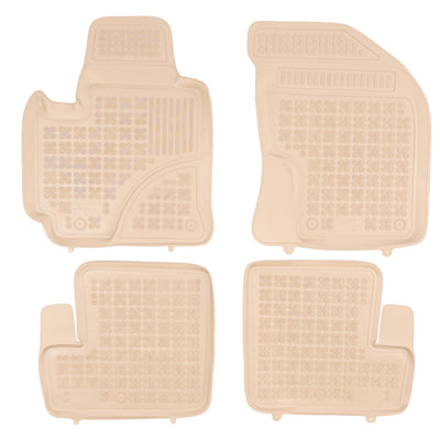 Gummi Fußmatten für Toyota RAV4 II Beige