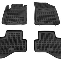 Gummi Fußmatten für Toyota Aygo II Schwarz