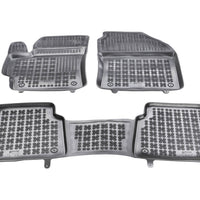 Gummi Fußmatten für Toyota Corolla E210 Limousine/Kombi / Suzuki Swace Schwarz / Vor-Facelift (2018-2024)