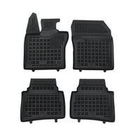 Gummi Fußmatten für Toyota Prius V XW60 Schwarz