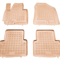 Gummi Fußmatten für Hyundai ix35 Beige