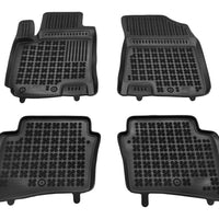Gummi Fußmatten für Hyundai i20 II Schwarz