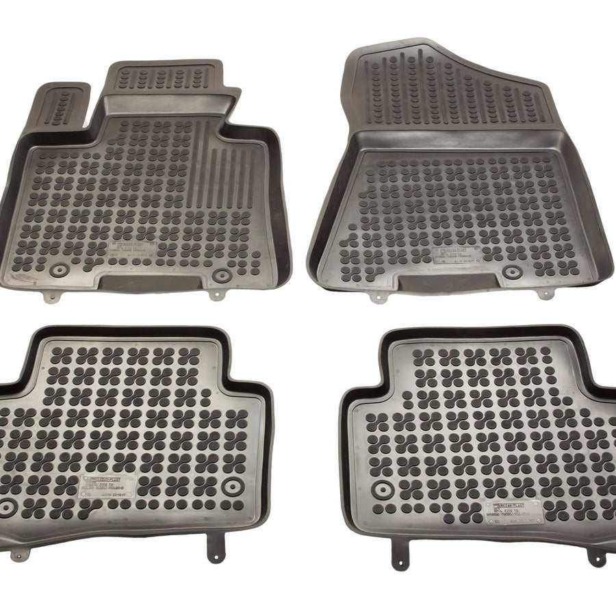 Gummi Fußmatten für Kia Sportage IV / Hyundai Tucson II Schwarz