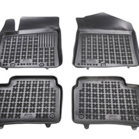 Gummi Fußmatten für Hyundai  i10 III Schwarz