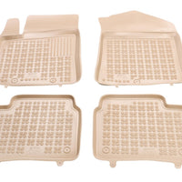 Gummi Fußmatten für Hyundai  i10 III Beige