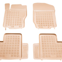 Gummi Fußmatten für Mercedes ML W164 Beige