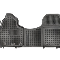 Gummi Fußmatten für Mercedes Sprinter III Schwarz / Version mit breitem Luftauslass