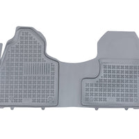 Gummi Fußmatten für Mercedes Sprinter III Grau / 3-Sitzer Standard