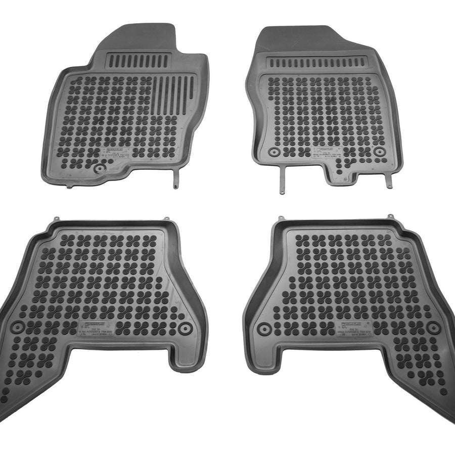 Gummi Fußmatten für Nissan Pathfinder Schwarz
