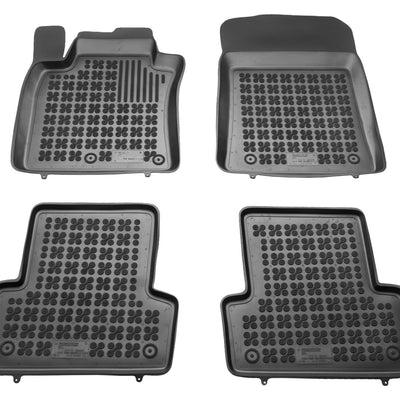 Gummi Fußmatten für Renault Modus / Grand Modus Schwarz
