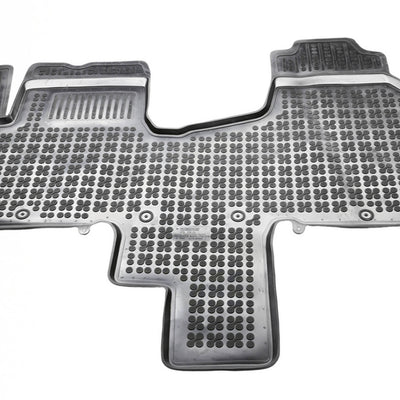 Gummi Fußmatten für Opel Vivaro II / Renault Trafic III / Fiat Talento Nur Front ( 2-Sitzer)