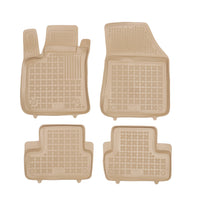 Gummi Fußmatten für Renault Megane IV Grandtour / E-Tech Beige