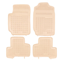 Gummi Fußmatten für Suzuki Grand Vitara II Beige