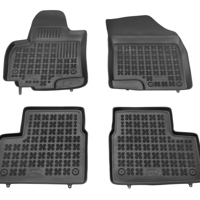 Gummi Fußmatten für Suzuki Swift IV FL Schwarz
