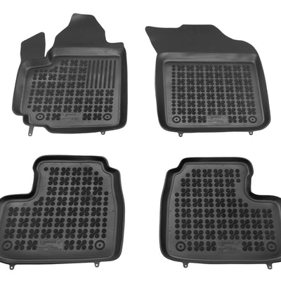 Gummi Fußmatten für Suzuki Swift IV Schwarz