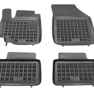 Gummi Fußmatten für Suzuki Alto V Schwarz