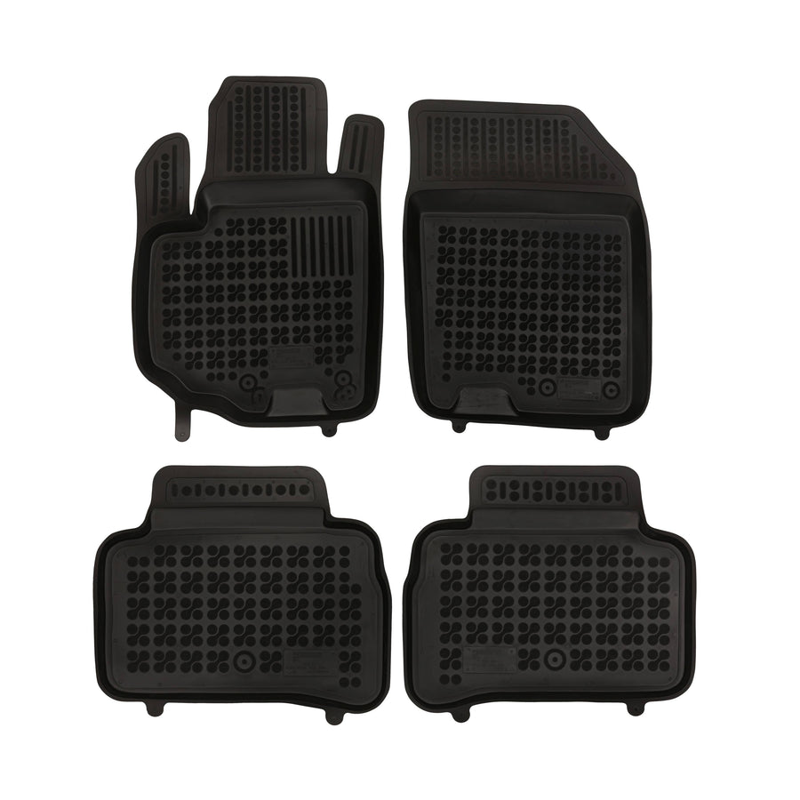 Gummi Fußmatten für Suzuki Vitara II Schwarz