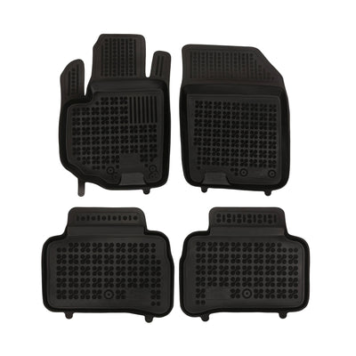 Gummi Fußmatten für Suzuki Vitara II Schwarz