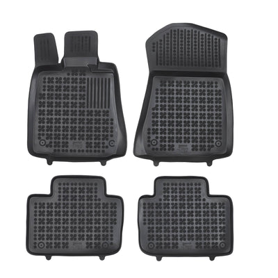 Gummi Fußmatten für Lexus IS III Schwarz