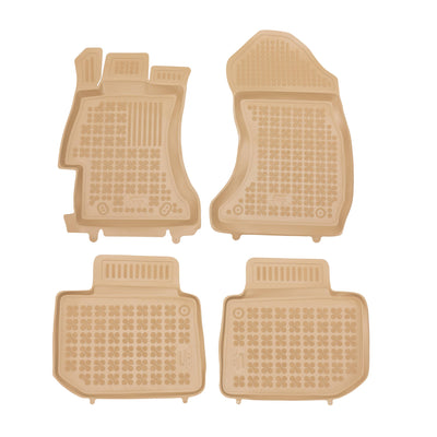 Gummi Fußmatten für Subaru Levorg / WRX  STI/ XV Beige
