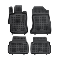 Gummi Fußmatten für Subaru XV II Schwarz