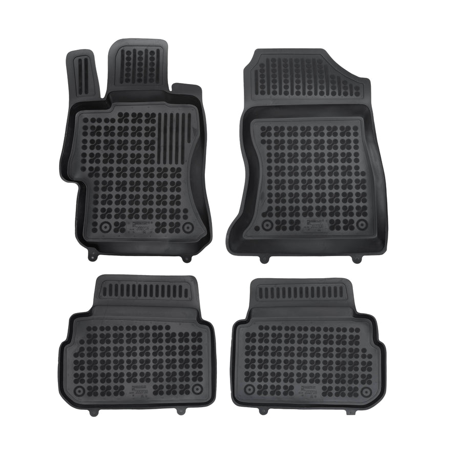 Gummi Fußmatten für Subaru XV II Schwarz
