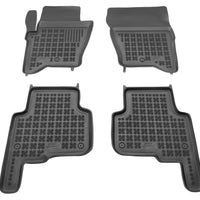 Gummi Fußmatten für Land Rover Discovery III / IV Schwarz