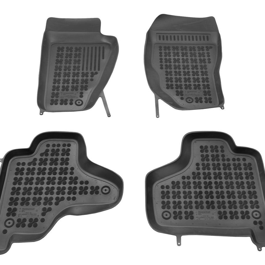 Gummi Fußmatten für Jeep Cherokee IV Schwarz