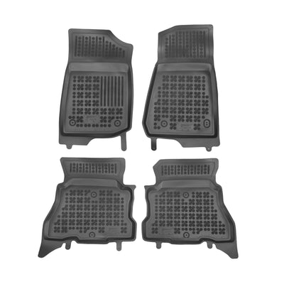 Gummi Fußmatten für Jeep Wrangler JL Schwarz