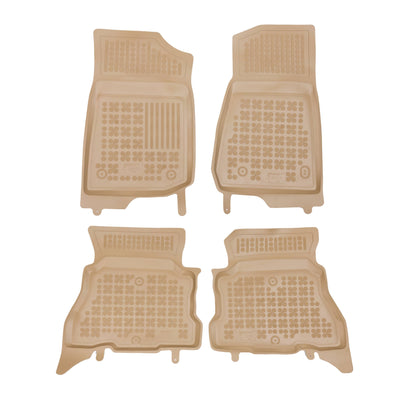 Gummi Fußmatten für Jeep Wrangler JL Beige