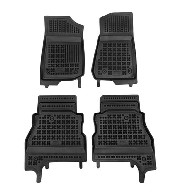 Gummi Fußmatten für Jeep Gladiator Schwarz