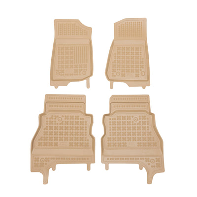 Gummi Fußmatten für Jeep Gladiator Beige