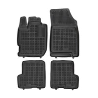 Gummi Fußmatten für Dacia Duster II Schwarz