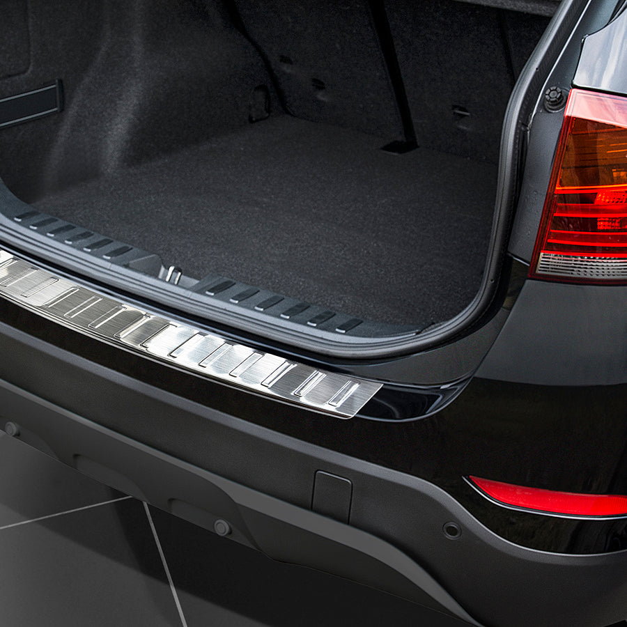Ladekantenschutz für BMW X1 E84 FL Silber Matt