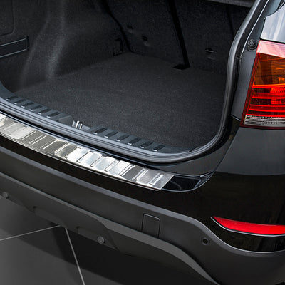 Ladekantenschutz für BMW X1 E84 FL Silber Matt