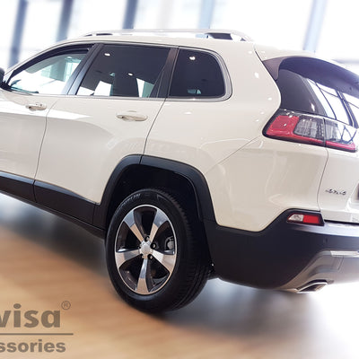 Ladekantenschutz für Jeep Cherokee V Silber Matt