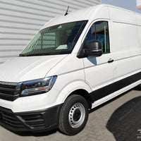 Passgenaue Edelstahl Kantenschutz für VW Crafter II