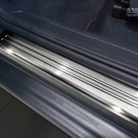 Einstiegsleiste Edelstahl für VW Touran III Silber Matt