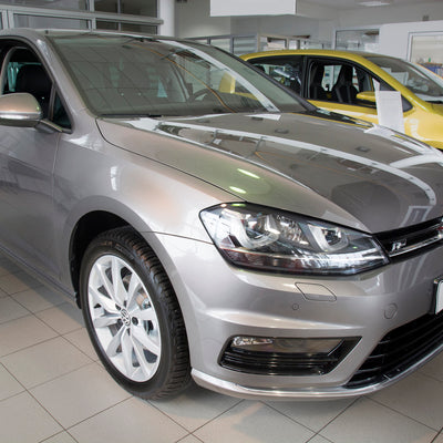 Einstiegsleiste Edelstahl für Volkswagen Golf VII Silber Matt