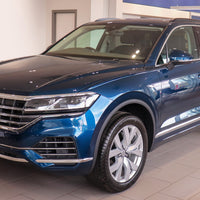 Einstiegsleiste Edelstahl für Volkswagen Touareg III Silber Matt