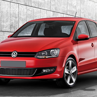 Einstiegsleiste Edelstahl für Volkswagen Polo V 6R Silber Matt
