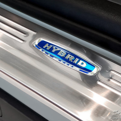 Einstiegsleiste Edelstahl für Toyota  Highlander Silber Matt