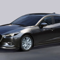 Einstiegsleiste Edelstahl für Mazda 3 IV 5-türer Silber Matt