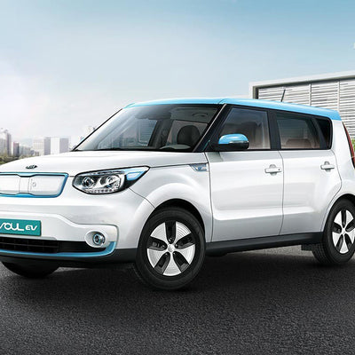 Ladekantenschutz für Kia Soul II EV Silber Matt